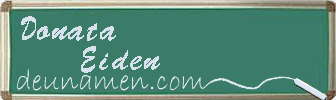 Donata Eiden Visitenkarte